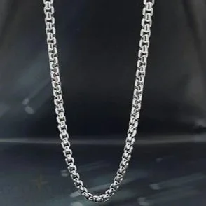 【12号】VENETIAN CHAIN - SILVER The Venetian box chain - Gold Star Jewellers